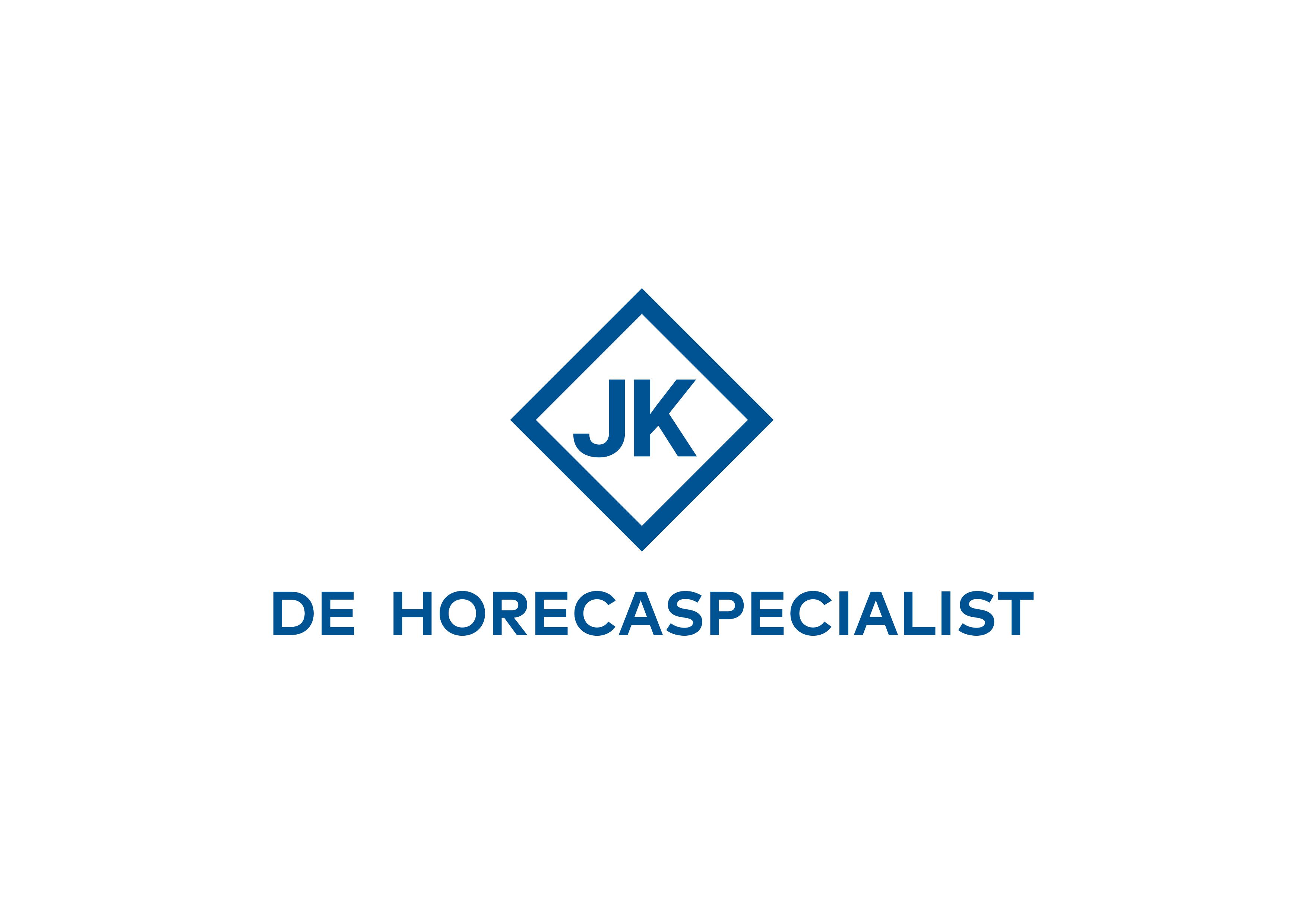 Logo - JK De horecaspecialist - verticaal - Blauw (1)